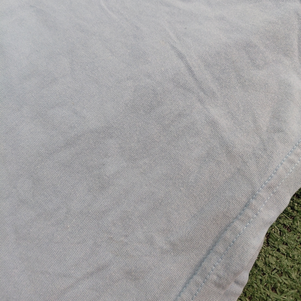 VINTAGE Nike Light Blue Embroidered Logo T Shirt Size XL - Picture 5 of 9